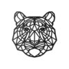 Tygrys ozdoba geometryczna 3D