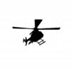 HELIKOPTER Ażur obraz panel dekoracyjny na wymiar
