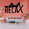 RELAX Ażur obraz panel dekoracyjny 3D na wymiar - obrazek 2